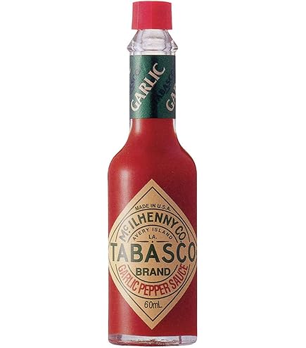 Amazon.co.jp: タバスコ ガーリックソース 60ml ×3セット : ホーム