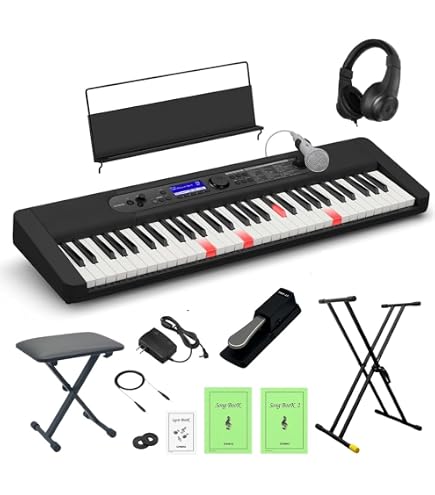 Amazon.co.jp: カシオ 電子キーボード 61鍵盤モデル 光ナビゲーション