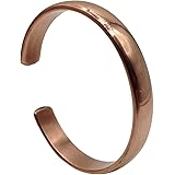 Healing Lama™ Hand Forged 100% Copper Bracelet. Made with Solid and High Gauge Pure Copper. Helps Reducing The Joint Pain and
