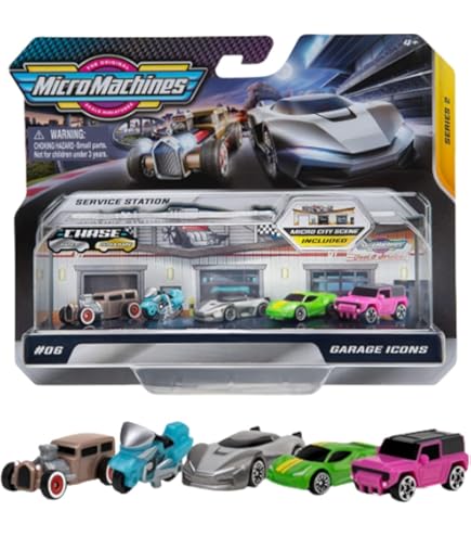 MicroMachines Micro Machines Starter Pack, Drag Race Classics