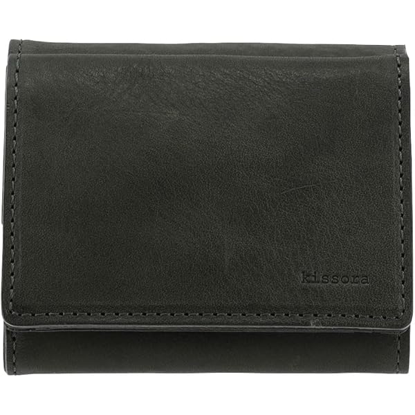 Amazon | [キソラ] 二つ折り財布 ソリド KISP-002 ミニ財布 牛革 日本