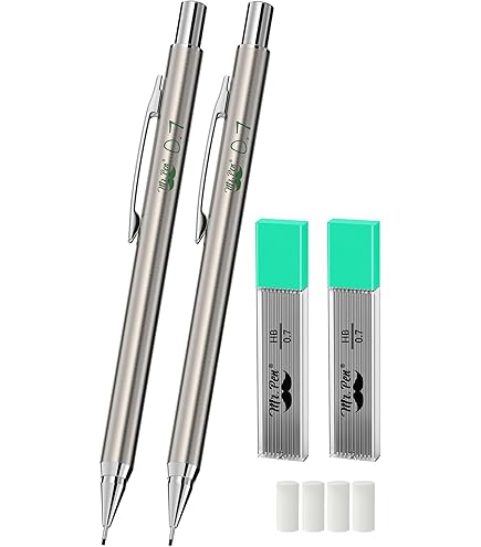 Amazon.co.jp: Mr. Pen- メタルシャープペンシルセット 替え芯と