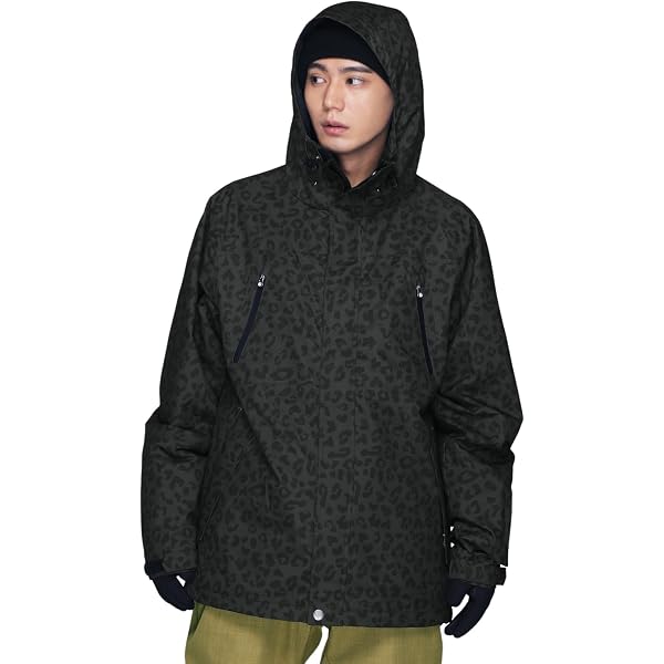 Amazon.co.jp: [MQFHDTNF] スノボウェア 2025 2026 ジャケット ヒョウ