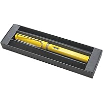 Amazon | Lamy (ラミー) サファリ 万年筆 イエロー 細字 (L18F