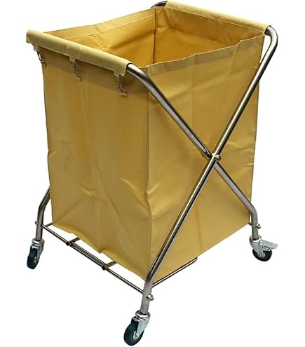 Amazon.co.jp: オリタニ 業務用 ランドリーワゴン 高さ62〜90cm 調整