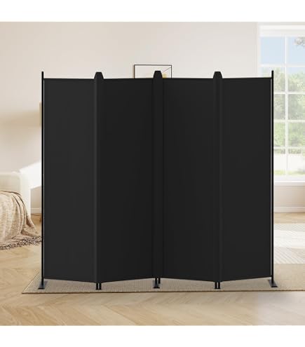 Amazon｜HIDODO パーテーション 4連タイプ間仕切り 高さ178cm 幅223cm