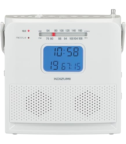Amazon.co.jp: 東芝 防水CDラジオ（ホワイト）TOSHIBA TY-CB100-W