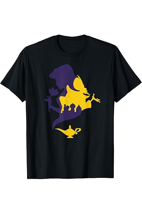 Amazon | ディズニー アラジン ジャスミンとジャファー Tシャツ | T 