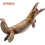 PNSO ダコサウルス Dakosaurus 爬虫類 海生ワニ 恐竜 生物 リアル フィギュア PVC プラモデル おもちゃ 模型 恐竜好きのこども 孫への誕生日 プレゼント プレミアム 13cm級 オリジナル インテリア 塗装済