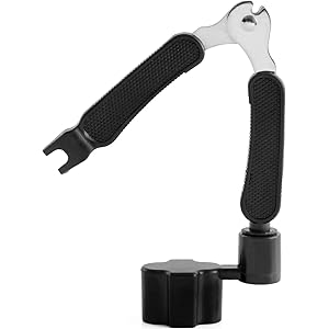 [SCIOLTO] ストリングワインダー ギター アコギ エレキ フォーク 弦 メンテナンス 弦カッター 弦ニッパー ピンプラー クリッパー [1台3役の多機能ツール]