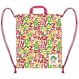 アスナロ（バッグ） ERIC CARLE（エリックカール）巾着 はらぺこあおむし 体操着入れキッズ 女の子F ピンク