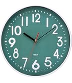 Amazon.co.jp: 掛け時計 電波時計 おしゃれ 北欧 連続秒針 静音 壁掛け