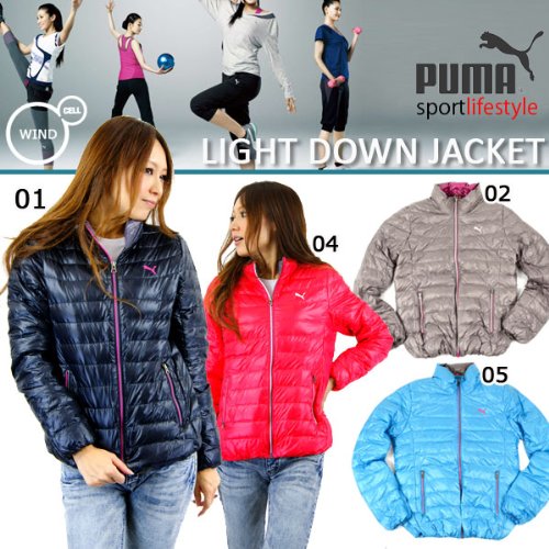 Puma レディース ダウン にっき にっき