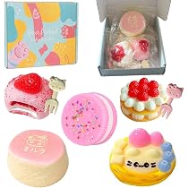 Amazon | CSDmeewin スクイーズ ケーキ タルト スイーツセット 5個入
