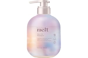 【melt】 メルト スムースシャンプー ポンプ 480ml 休息美容 休息美容 ピオニー＆フィグの香り 集中補修ケア うねりケア成分配合 スムース美容成分 さらツヤ髪 花王