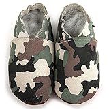 Augusta Baby Soft Sole Leather Camouflage Shoes [並行輸入品]