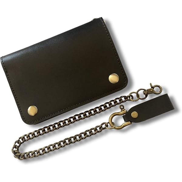 Amazon | [Sasical] サシカル トラッカーウォレット チェーン 本革