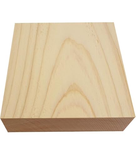 Amazon | 桂 彫刻材 厚15mmx120x長250mm | 角材