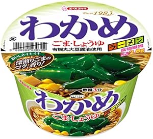 エースコック わかめラーメン ごま・しょうゆ 93g×12個