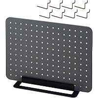 キングジム ボード 卓上収納 有孔ボード 工具不要 PEGGY 黒 PG400クロ