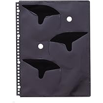 Amazon | リヒトラブ DVD ファイル収納 CDポケット A4S 30穴 5枚入