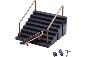 LIKENNY フィンガースケートボード 指スケ スケートパーク キット ミニ フィンガー パークキット おもちゃ 男 女 こどもの日 贈り物 スケートボードのイメージトレーニングに最適