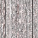 Blooming壁0306マルチカラーヴィンテージアンティーク調木製パネル木製Plank壁紙ウォール壁画のリビングベッドルームキッチンバスルーム、57 sq ft /ロール