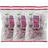 [3袋 赤] 村岡食品 梅しば 赤 95g×3 個包装 ムラオカ カリカリ梅 国産