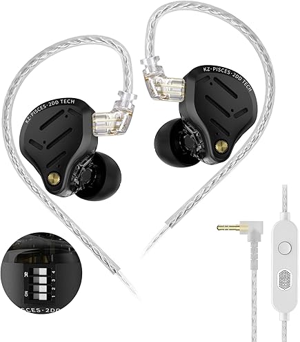 イヤホン PYTHON Amazon.co.jp: KZ Pisces インイヤーモニターヘッドフォン、デュアル