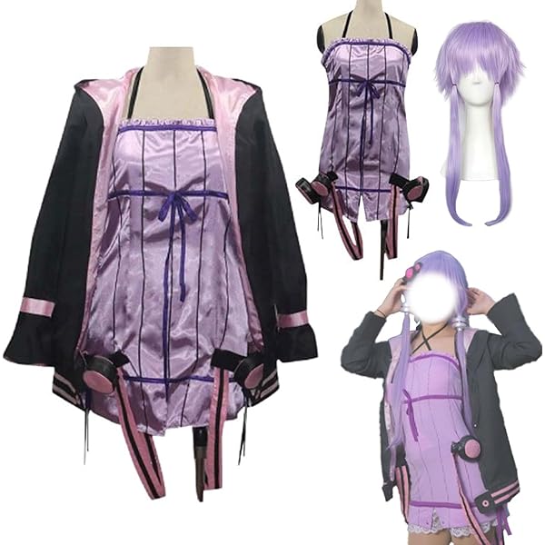 Amazon.co.jp: [青空COS] コスプレ 結月ゆかり コスプレ衣装 ゆかり