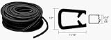 CRL QuickEdgeトリムfor 3 / 16 " to 1 / 4 ingripsエッジから.135 in to .250 in- 250フィート