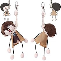 文スト　マスコット　ぬいぐるみ　アクキー　太宰治 Amazon.co.jp: [Hushan] 太宰治 ぬいぐるみ 10cm 文豪ストレイ