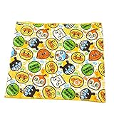 ベビーキッズ 男の子 女の子 男児 女児 アンパンマン 総柄 腹巻 はらまき ボーイズ ガールズ j-kuz01 イエロー