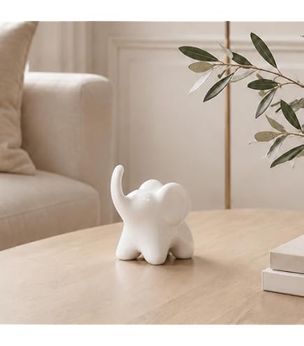 Amazon.co.jp: ゾウ の 置物 花台陶器製 象 ぞう : ホーム＆キッチン