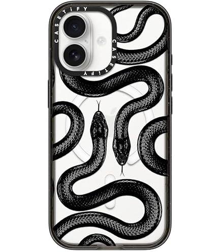 CASETiFY iPhone 17 ケース MagSafe対応 クリアブラック Amazon.co.jp: CASETiFY コンパクト iPhone 17 ケース [MagSafe対応