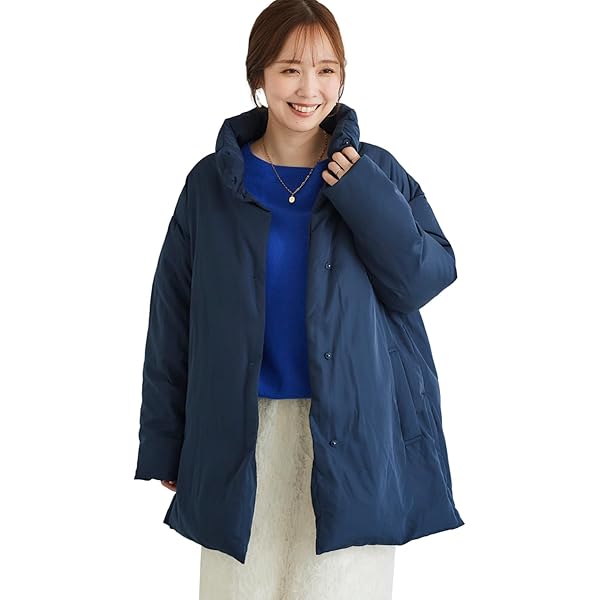 【美品】ルクールブラン　オーバーチェスターコート　ブラック　定価2.9万　38 オーバーチェスターコート/le.coeur blanc(ルクールブラン
