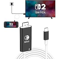 Amazon | 【充電しながら投影】2025年新登場 switch 2 ドック HDMI