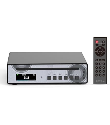 Amazon.co.jp: SMSL PL150 Hi-Fi CDプレーヤー DSD512デコード搭載 USB 