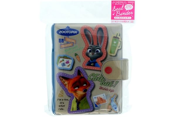 サンスター文具(Sun-Star Stationery) ズートピア ディズニー グッズ シールバインダー S2176270