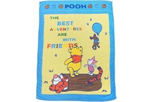 リヴェール ディズニー くまのプーさん お昼寝ケット ブランケット タオルケット バスタオル 綿100％ 保育園 幼稚園 かわいい 子供 夏用 制菌 抗菌