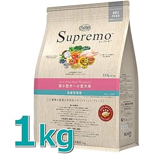 ニュートロジャパン シュプレモ [超小型犬-小型犬用] 体重管理用 小粒 1kg
