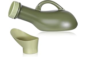 Urinal Travel Toilet Urinal Bottles with Funnel Pee Bottle Urinals Unisex Portable Urine Bottle Pee Container for Camping Out