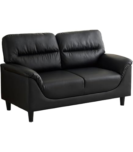 Amazon｜SCHGKOY ソファ 2人掛け ソファセット 幅155cm PUレザーソファ