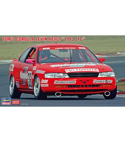 Amazon | ハセガワ 1/24 カローラ レビン AE101 1993 JTC プラモデル