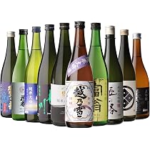Amazon.co.jp: 日本酒 飲み比べセット 全国10蔵 純米大吟醸 720ml×10本