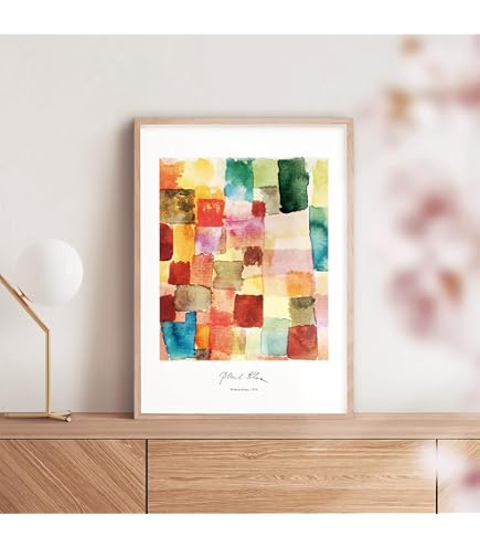 Amazon.co.jp: BROOMIN パウル・クレー アートポスター 名画 絵画 