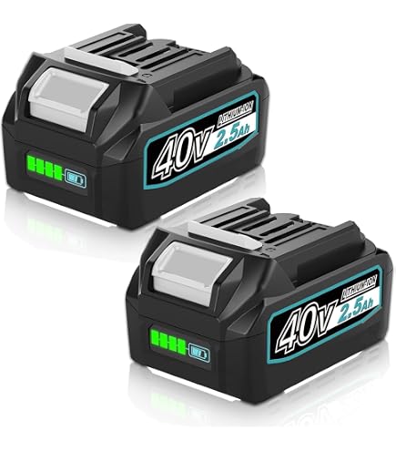 Amazon.co.jp: [BL4025]マキタ40Vmax-2.5Ah用リチウムイオンバッテリー 