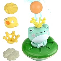 Amazon.co.jp: TOMMYFIELD お風呂 おもちゃ 玩具 カエル 電動 シャワー