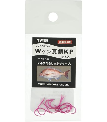 Amazon | がまかつ(Gamakatsu) ケン付真鯛 フック 金 12号 釣り針