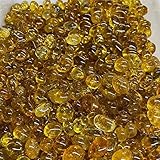 天然フラバライトとトパーズの原石のナチュラルマジック標本 JIZTGEDM (Size : 200g)